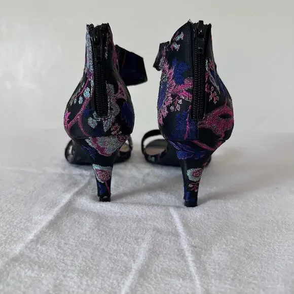 Style & Co. Women's Paycee Dress Shoes Sandals Floral  Embroidery Size 10 M NWOT - Picture 4 of 6